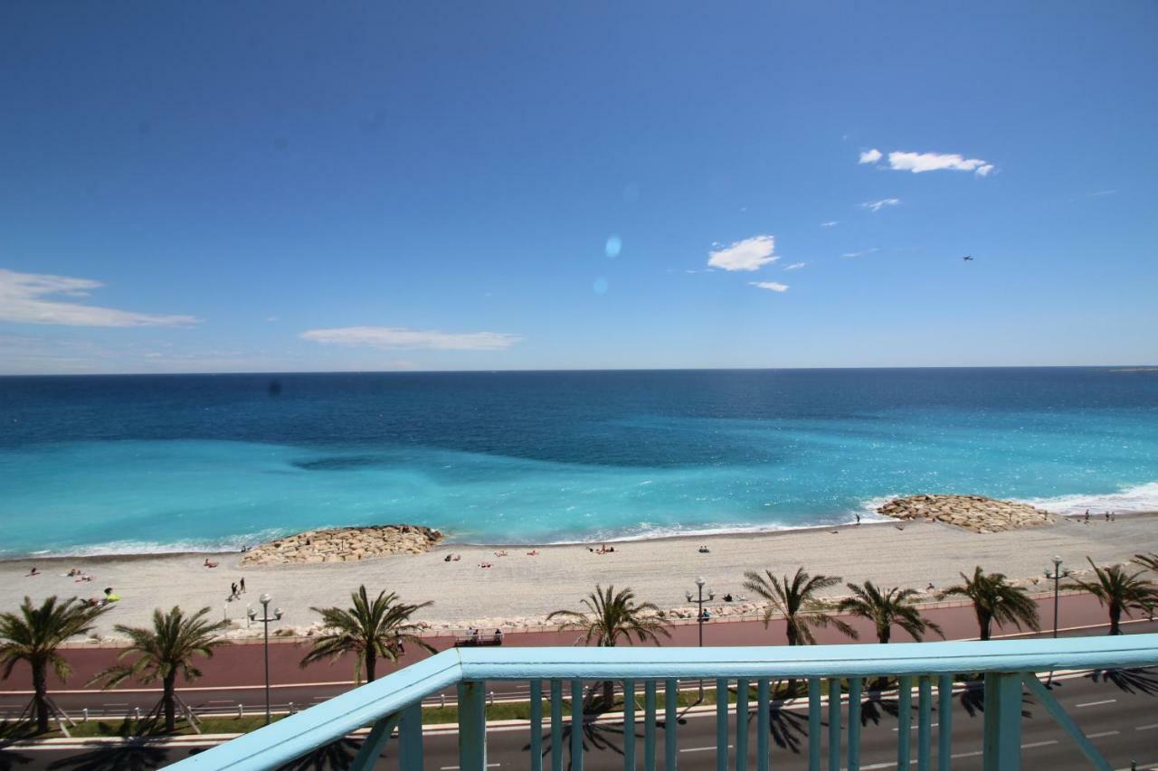Nice Booking - Electra Vue Mer Balcon Dernier Etage Exteriér fotografie