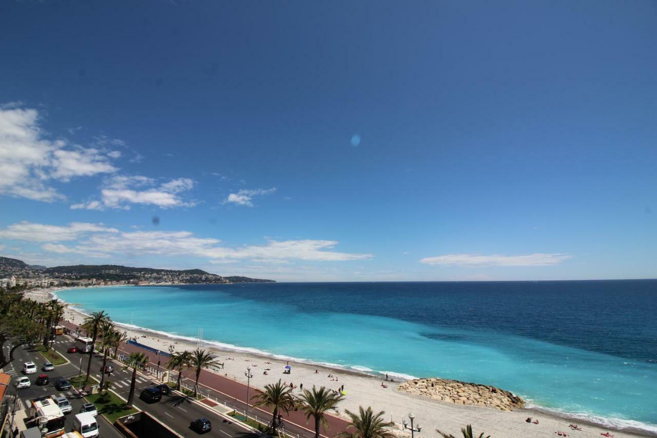 Nice Booking - Electra Vue Mer Balcon Dernier Etage Exteriér fotografie